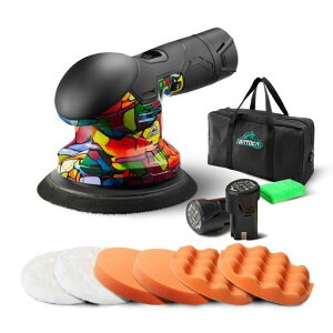 BATOCAS3�_�u���A�N�V�����|���b�V���[150mm�R�[�h���X�[�d���u���V���X���[�^�[6�i�ϑ�2500-5000rpm12V2.0Ah�o�b�e���[2�t��(S3/S5/S6�݊�)�ԗp�����@���o���E������