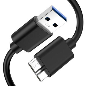 USB 3.0 to Micro USB �P�[�u�� �����f�[�^�]�� �O�t��HDD/SSD �n�[�h�h���C�u/Galaxy S5 Note 3�ȂǑΉ� 1M