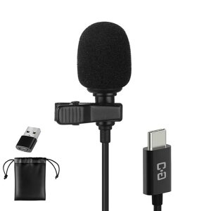 ���x���A�}�C�NUSB-C�A�R���f���T�[�}�C�NiPhone16/15&AndroidType-C�Ή��AUSB-A�ڑ��Ńp�\�R���E�m�[�gPC�ɂ��Ή��A200CM�����AYouTube�B�e�EVlog�EASMR�E�C���^�r���[�E�|�b�h�L���X�g�ɍœK