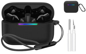 SHIKELANG�P�[�X For Razer ���C�U�[ V3 HyperSpeed �p �P�[�X �V���R���f�ސ� �N���[�j���O�y�����t�� �֗� ���s �y�� �L�Y�h�~ �h�o �h�k �y�ʏ��^ �ی�P�[�X �����h�~ �S�ʕی�J�o�[(�u���b�N)