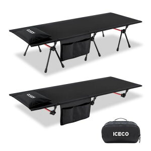 ���C�h�R�b�gICECO�R�b�g�L�����v�ȈՃx�b�h�u2WAY�n�C/���[�ؑ։\�E�ω׏d180KG�E�É��݌v�E�����x1000D�|���G�X�e���V�[�g�EA7075�A���~�j�E�������t���[���v�y�ʕ��L�܂肽���ݎ��g���c