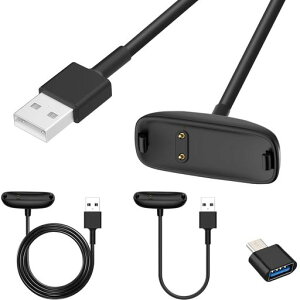 Xiatiaosann�[�d��Ή�FitbitInspire3�����p�[�d�P�[�u���A�t�B�b�g�l�X�g���b�J�[�X�}�[�g�E�H�b�`�pUSB�h�b�N�R�[�h�A���v�d�����C���[�A�N�Z�T���[�AUSBTypeC