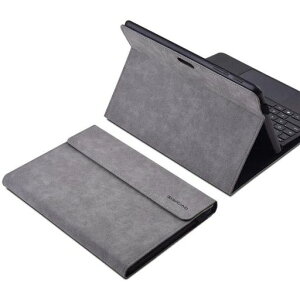 xisiciao For Surface Go/Go2/Go3/Go4�p�ی�P�[�X10.5�C���`�X�����y�ʃX�^�C���X�z���_�[�t���L�[�{�[�h�^�C�v�̃J�o�[�ƌ݊���������܂�