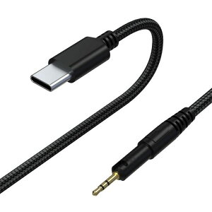Replacement USB-C to 2.5mm �I�[�f�B�I�P�[�u�� Audio Technica ATH-M40x/M50x/M60x/M70x�Ή� �w�b�h�z���pAUX�R�[�h iPhone 15/16, iPad, Samsung, PC�Ή�