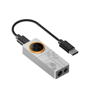 Fosi Audio DS3 USB-C DAC�A���v�h���O�� �|�[�^�u���w�b�h�z���A���v �Q�[�~���O�p7.1��ԃI�[�f�B�I�Ή� ES9039Q2M XMOS���� DSD512 3.5mm�V���O���G���h 4.4mm�o�����X