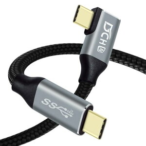 DCHAV USBC USBC �P�[�u�� 0.5m L�� PD 100W 20V 5A ���}���[�d 4K 60Hz �f���o�� USB3.1 Gen2 10Gbps �����f�[�^�]�� USB Type-C �P�[�u�� �i�C�����҂� �X�}�z �^�u���b�g
