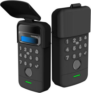 �y�V�o�� �zFor SwitchBot ��F�؃p�b�h/��F�؃p�b�hPro �ی�P�[�X �J�o�[ TPU+ABS�n�[�h�J�o�[ ��d�\�� �S�ʕی� 3�i�K�p�x�����t���b�v���t�^�t�� �Èŉ��݌v �ȒP���t�� �h�o�E�h���E�c