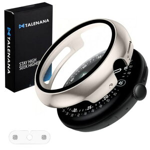 TALENANA for Google Pixel Watch 5/4 �P�[�X 45mm �Ɨ��[�d�A�_�v�^�[�t�� �|���J�[�{�l�[�g�� �����K���X�t�B������̌^ �ϏՌ� �S�ʕی� �����^ �w��h�~ �����ߗ�(�s�N�Z���E�H�b�`5/4 45mm,�X�^�[�c