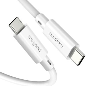 MOGOOD 10Gbps �f�[�^�]�� USB C �P�[�u�� 3.1 ���� 2�A2M 60W �d���z�B & Thunderbolt 3/4�AMacBook Air/Pro�AiPad Pro�AiPhone17�A���j�^�[�A���C�f�b�L�̂��߂� 4K �r�f�I