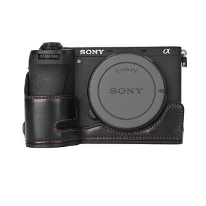 SIUTATDSH �J�����P�[�X PU���U�[ �K�p SONY �\�j�[ A6700 a6700 ILCE 6700 Alpha 6700�P�[�X ���C�i�[�P�[�X �J�����z���_�[�A�ϐk�E�ϏՌ��E�֌g�E�O�r�ݒu�ł��A�d�r�����ł��B(�u���b�N)