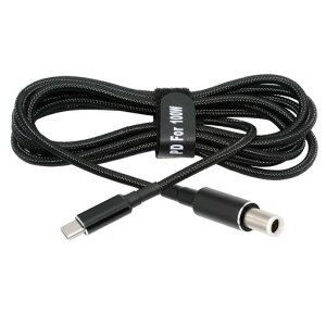 Cablecc USB-C 100W 20V���͂���DC 7.4*5.0mm PD�d�� 65W�o�͏[�d�P�[�u�� QC PD Type-C�Ή� �m�[�g�p�\�R���p
