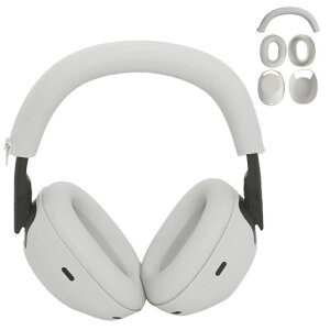 Adhiper 3-in-1 �V���R�����h�~�P�[�X�J�o�[ �\�j�[ WH-1000XM6 �w�b�h�z���p�AXM6 �A�N�Z�T���[ �V���R���C���[�p�b�h�J�o�[&�w�b�h�o���h�J�o�[&�C���[�J�b�v�v���e�N�^�[�A�􂦂�&���h�~ - �V�c