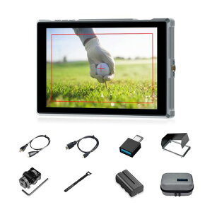 FEELWORLD FW759 PRO 7�C���`DSLR�J�����t�B�[���h���j�^�[1280x800�^�b�`�X�N���[��3D LUT4K30Hz���T�|�[�gAV����(F550�o�b�e���[�Ǝ��[�ܕt��)