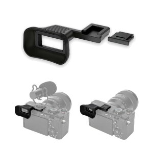JJC Sony A7C II / A7CR�p�z�b�g�V���[�A�C�J�b�v �����^�A�C�s�[�X �\�j�[ Sony A7C II ��7C II / A7CR ��7CR �J�����Ή� �R�[���h�V���[�t�� �ڊ�ړ��� �����Ւf �t�@�C���_�[ �ی� �z�b�g�V���[�ی�