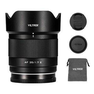 VILTROX 35mm F1.7 E Sony E�}�E���g�p APS-C�T�C�Y ����af/1.7 �I�[�g�t�H�[�J�X �P�œ_�����Y �\�j�[ ���J���� E�}�E���g �~���[���X�J���� ���������Y