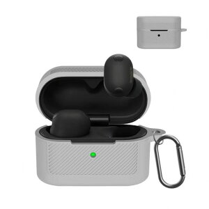 CONTEME Sony WF-1000XM6�p�P�[�X�A�V���R�����C���z���P�[�X�A�h�����A�ϏՌ��� �J���r�i�t�� �ی�J�o�[ (�O���[)