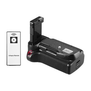 Aumotop �o�b�e���[�O���b�v D5500 D5600 DSLR �J�����p�A�V���b�^�[�����[�X�{�^���t�������O���b�v�AIR �����R���t���A�O�r�ɊȒP�Ƀt�B�b�g�AABS �f��