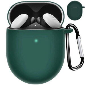 AIYYXX Pixel Buds Pro �P�[�X �S�ʕی� �s�N�Z���o�b�Y�v�� �P�[�X�y�J���r�i�t���z �L�Y�h�~ �ϏՌ� �h�� �h�o �����h�~ �����[�d�\ google pixel buds pro �P�[�X(Pixel Buds Pro ,�O���[��)