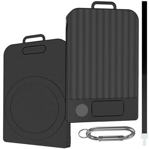 GYOKUYU For PLAUD Note Pro/PLAUD Note �ی�J�o�[�y�}�O�l�b�g�����O�����z �J���r�i�t�� �l�b�N�X�g���b�v�t�� �P�[�X �����h�~ PC�f�� �y�� �V���v���f�U�C���ی�P�[�X (�u���b�N)
