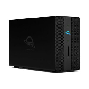 OWC Gemini 0TB Thunderbolt 40Gb/s �h�b�N�ƃf���A���h���C�uRAID�X�g���[�W�G���N���[�W���B