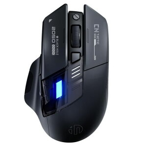 INPHIC A9 Explorer ���C�����X�}�E�X(�m�[�g�p�\�R���p)�A2.4G/Bluetooth 5.0�ARGB���C�e�B���O�A2400DPI�A�d�r�c�ʕ\���AType-C�[�d,����