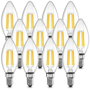 LED�V�����f���A�d���t�B�������gE14�������a14mm4W(40W�`����)370lm2700K�d���F�����F��360°�L�z���X�C�^��铔�񒲌��Ή������Ή�C35(12����)
