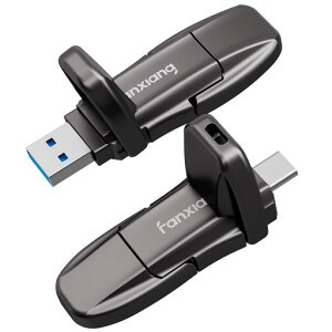 fanxiang�O�t��SSD1TB�y�ő�Ǎ�1050MB/s�zUSB3.2Gen2�Ή��ő�Ǎ�1050MB/s10Gbps�|�[�^�u��ssd�t���b�v�L���b�v�������^�R���p�N�g�X�e�B�b�N�yPS4/PS5�Ή�!iPhone