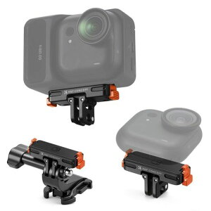 K&F CONCEPT Insta360 Go Ultra �p �N�C�b�N�����[�X�}�E���g �}�O�l�b�g�� 1�b���E�\ 1/4�C���`�l�W �܂��݃c�C���N�����v�Ή� �y�ʕ֌g��