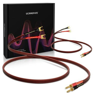 UCINNOVATE HiFi OFC�X�s�[�J�[�P�[�u�� �o�i�i�v���O����W�����p�[�X�y�[�h�A�o�i�i�v���O����U�t�H�[�N�v���O14AWG�X�s�[�J�[���C���[�R�[�h�A�X�s�[�J�[�A���v�p�W�����p�[�u���b�W�P�[�c