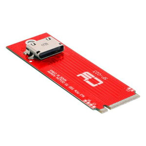 chenyang Oculink SFF-8612/8611 - PCI-E 4.0 NVME M.2 M-Key�z�X�g�A�_�v�^�[�BU.2 SSD�����eGPU�p2230/2260MM�Ή��B