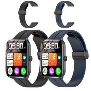 �y2�{�Z�b�g�zKAKA TK19/ Vialove KW105-G01 �E�H�b�` �o���h �R���p�`�u�� �Ή� �����x�� 22mm �X�|�[�c�X�g���b�v �����x���g �X�|�[�c �o���h �V���J�Q�� �o�b�N���t�� �X�e�����X������ �t�@�b�c