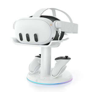 AMVR RGB �[�d�h�b�NMeta Quest 3/Quest 3S�ɑΉ��A���C�[�d�X�e�[�V����VR�w�b�h�Z�b�g�ƃR���g���[���[�p�[�d�X�^���h�A�N�Z�T���[