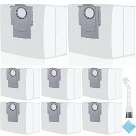 S7MaxVUltra/S7ProUltra/Q7+/Q7Max+/Q5ロボット掃除機消耗品と互換性のあるEATBALE交換用紙パックゴミ袋ゴミパック交換アクセサリ3L大容量(8枚)