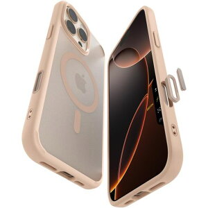 Spigen�y�J�����R���g���[���J�o�[�t���ziPhone16ProMax�P�[�XMagSafe�Ή��������{�^���ی욺�h�~�X�g���b�v�z�[���ČRMIL�K�i�E���g���E�n�C�u���b�hT�E�}�O�t�B�b�gACS09069