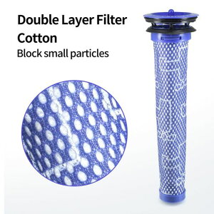 ZLiT for Dyson �p V6DC58DC59DC61DC62DC74 �|���@�p���[�^�[���A�J�o�[ �t�����g���A�t�B���^�[ ���[�^�[�J�o�[ �t�B���^�[�G�������g�L�b�g