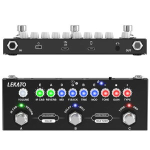 LEKATO �M�^�[�}���`�G�t�F�N�g�y�_�� IR���[�f�B���O�t�� 9��AMP���[�h �f�B���C���o�[�u CHORUS�G�t�F�N�g�y�_�� �G���N�g���b�N�M�^�[�x�[�X�p �����o�b�e���[