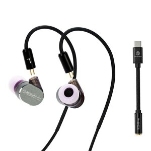 HiFiGo �L���C���z�� �Q�[�~���O�C���z�� �C�����j ROSE Technics Aurora Ultra 1 Planar + 1Dynamic Driver �J�i���^ ���j�^�[�C���z�� Type C-3.5mm�ϊ��A�_�v�^�[�t�� DAC����