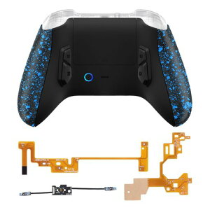 eXtremeRate xbox series S/X�Ή��p�e�N�X�`���[�hVICTOR X���}�b�v�L�b�g�A6�v���t�@�C��&�u���b�N���f�U�C���o�b�N�V�F��&�T�C�h���[��&4�̃o�b�N�{�^���y�e�N�X�`���[�h�u���[�z