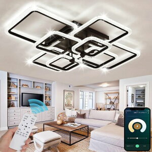 LED�V�[�����O���C�g6~20�􂨂����k���Ɩ����y�ߓd�E�ڂɗD����������z���i�K�������FAPP���u����/�����R�V�䕵�͋C�i�C�g���C�g�d�C��铔�ԐڏƖ�(90*90cm�����`�A�u���b�N�g)