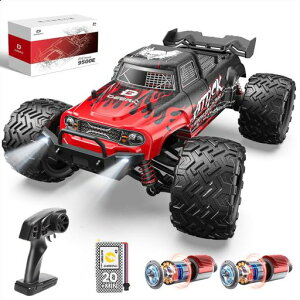 DEERC ���W�R���J�[ �I�t���[�h 1/16 4WD 30km/h �_�u�����[�^�[ ��l���� 2.4GHz RTR �S�n�`�Ή� 9500E