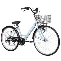 楽天市場】シティサイクル アクアブルーの通販
