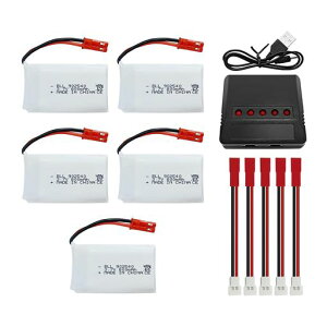 5PCS3.7V800mAhLipo�o�b�e�������R�����l�o�b�e��5-in-1�[�d��JST�v���O�t���p��SYMAX56WMJXX400WX300CX800HS110HS200S670V950hdS1750V2450