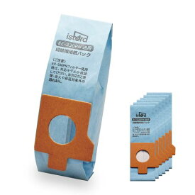 ISTORAシャープ掃除機用抗菌3層紙パックEC-330PN(10枚入)高性能ダストバッグ対応機種EC-KR1-B/EC-KR2-B/EC-KR3-B/EC-XR1-H/EC-Y50KR-B集じん力アップ・簡単交換・抗菌仕様