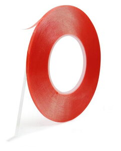 iQIHAN両面テープ超強力透明幅10mmx長さ10mx厚さ1mmアクリル両面テープ両面粘着テープ車用耐熱屋内屋外用多用途作業用両面テーププ接着剤