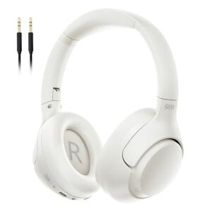 QCYH3�w�b�h�z�����C�����X�w�b�h�z���m�C�Y�L�����Z�����OBluetooth5.3�n�C���]�Ή�(AUX�ڑ���)43dB�܂Ńm�C�Y�ጸ�L���������p�ő�60���ԉ��y�Đ��O����荞�݃}�C�N�����n���Y�t���[�ʘb�c