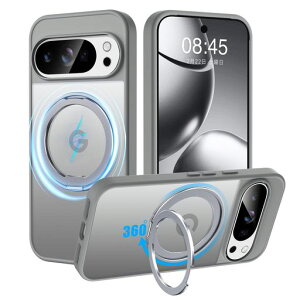 �y�ČRMIL�K�i�EMagsafe�Ή��zGooglePixel10ProXL�p�P�[�XMagSafe�Ή������O360°��]�X�^���h�@�\�c�����Ή����������΂ݖh�~���C�����X�[�d�����Y�ی�ϏՌ��g�уJ�o�[6.8�C���`