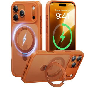 �y11�N�̏��S�J�����ϋv�X�^���h�\���zCASEKOOforiPhone17ProMax�P�[�X�y3�{�ČRMIL�K�i�ϏՌ�/MagSafe�Ή��z�B���X�^���h�c�����đΉ������O�@�\�}�b�g�d�グ�w��h�~���ϖh�~������