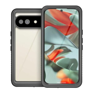 Kawasina Google Pixel 9a �p �P�[�X �h�� �ϏՌ� ���� 360 �S�ʕی� �O�[�O���s�N�Z��9a �t���J�o�[ �ČRMIL�K�i�擾 �h�� �h�o ����~�� (�u���b�N, Pixel 9a)