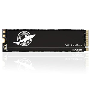 Dogfish M.2 NVMe SSD 4TB PCIe Gen4.0x4 ������!�����^�Q�[�~���OSSD �ő�Ǎ�7300MB/s - PC�p�O���t�F���T�[�}���p�b�h�t��M.2 2280 SSD PS5���������ݗp�y 5�N�ۏ؁z