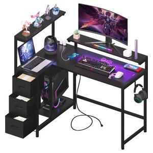 �y���j�^�[��2�t���E����7�i�K���߉\�zLunarLightPC�p�\�R���f�X�N��130���s��80����72cmL�^�f�X�N���E�����ւ��\7�i���߃��j�^�[��(12~36cm�Ή�)�e�����[�N�R���Z���g�ƃt�b�N�t���ϐk�c